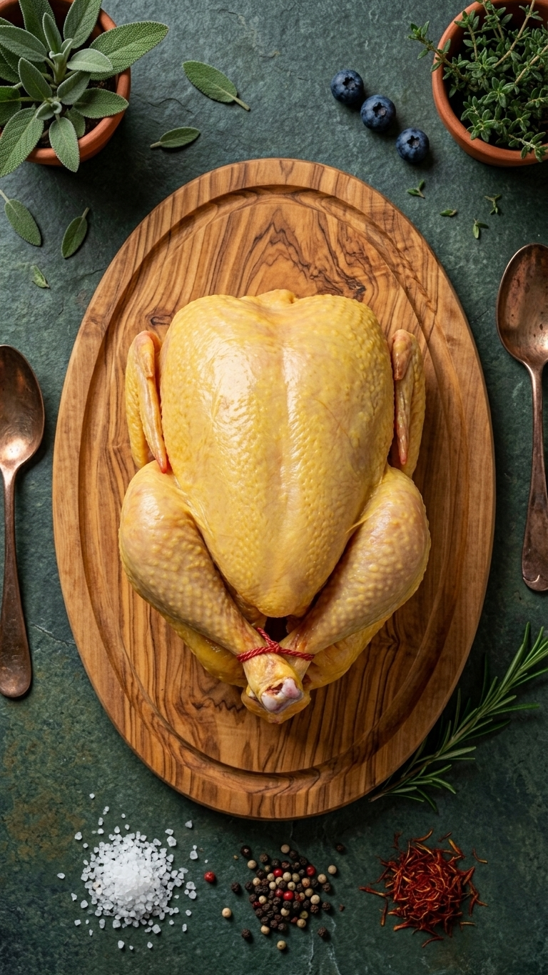 Poulet fermier Label Fermier NORMACERT – CocoGibier Casablanca