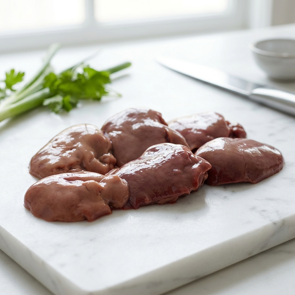 Foie et Cœur de Poulet Fermier – Barquette 1 kg – Agrément ONSSA