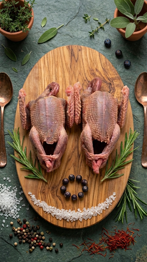 Pigeon fermier frais – gibier premium livraison Casablanca
